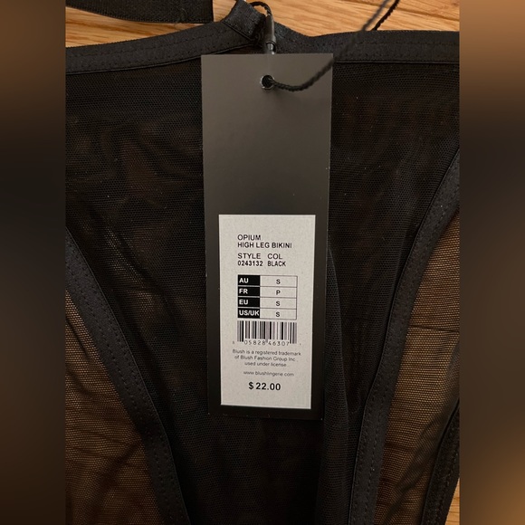 Blush Lingerie Opium High Leg Bikini - Picture 5 of 5